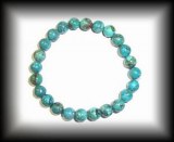 BRACELET TURQUOISE ( 19gr/élastique)